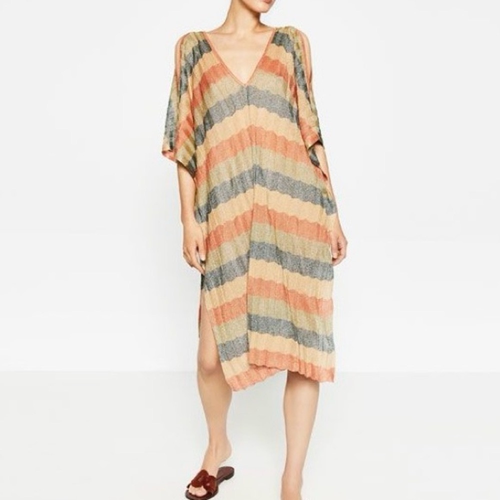 Zara beach knit cover up
